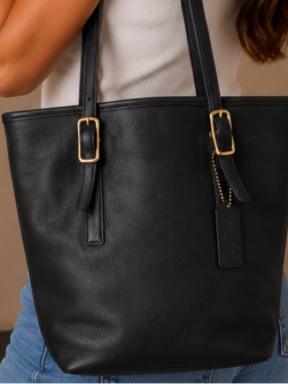 Coach Vintage Legacy Leather Tote Bag